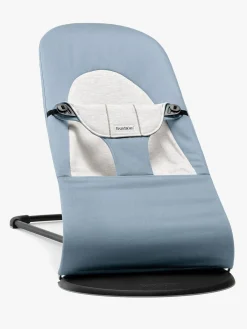 BABYBJORN BabyBjörn Balance Soft Skråstol Woven Jersey, Blå/Grå