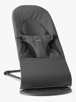 BABYBJORN BabyBjörn Balance Soft Skråstol Woven/Jersey, Mørkegrå