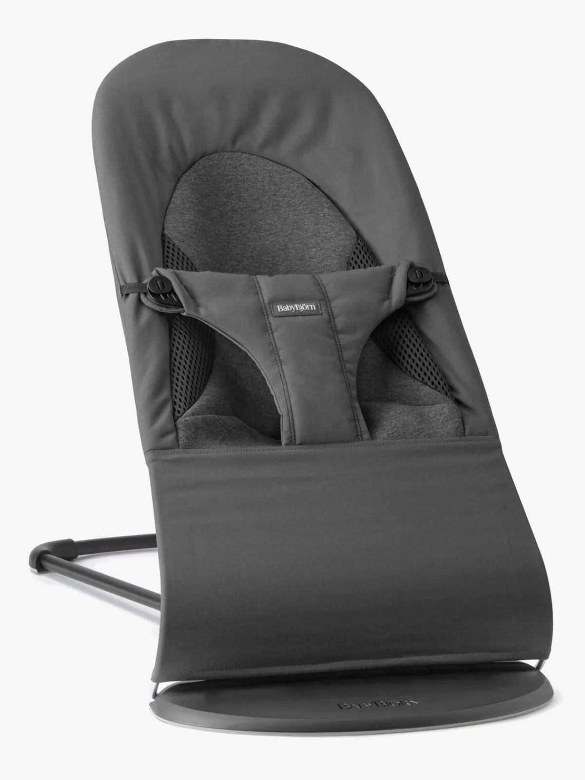 BABYBJORN BabyBjörn Balance Soft Skråstol Woven/Jersey, Mørkegrå