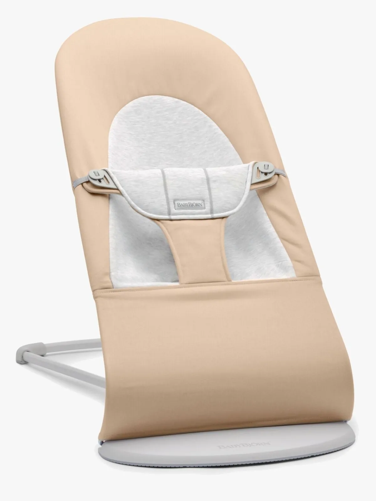 BABYBJORN Skråstole & Babygynger-BabyBjörn Balance Soft Skråstol Woven Jersey, Beige/Grå