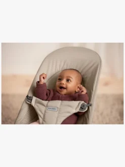 BABYBJORN BabyBjörn Balance Soft Skråstol Tri-Fabric, Sandgrå