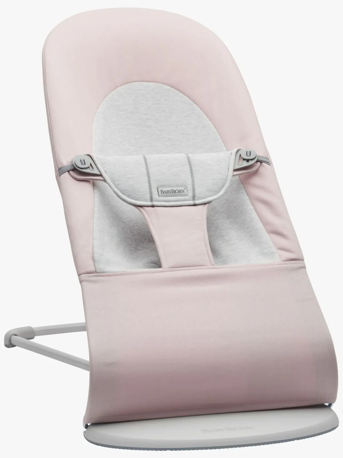 BABYBJORN Skråstole & Babygynger-BabyBjörn Balance Soft Skråstol Woven Jersey, Lyserød/Grå