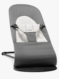 BABYBJORN BabyBjörn Balance Soft Skråstol Woven Jersey, Mørkegrå/Grå