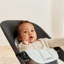 BABYBJORN BabyBjörn Balance Soft Skråstol Woven Jersey, Mørkegrå/Grå