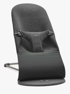 BABYBJORN BabyBjörn Bliss Skråstol 3D Jersey, Sort/grå