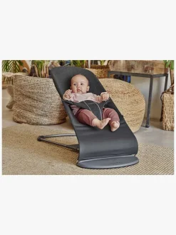 BABYBJORN BabyBjörn Bliss Skråstol 3D Jersey, Sort/grå