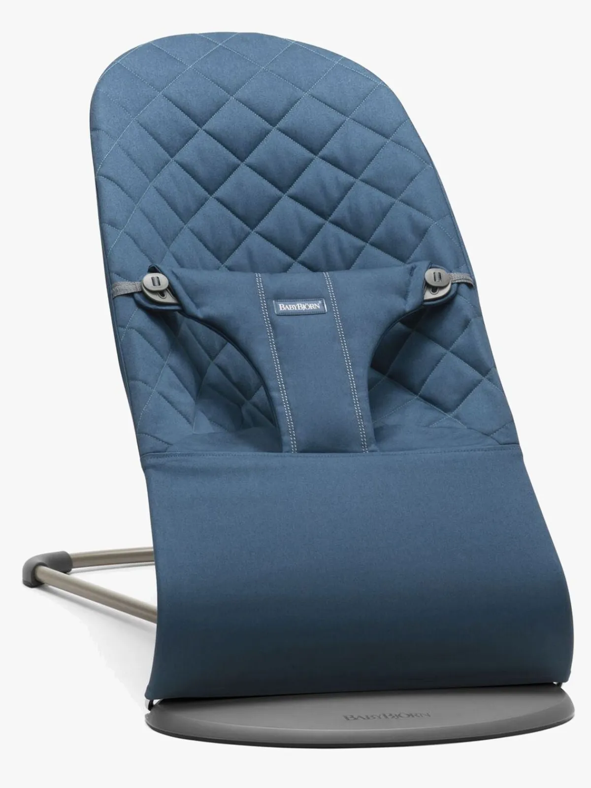 BABYBJORN BabyBjörn Bliss Skråstol Woven Classic Quilt, Midnatsblå