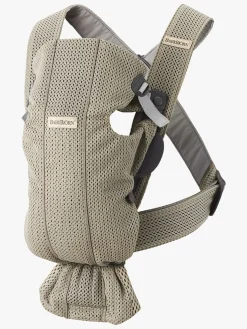 BABYBJORN BabyBjörn Bæresele Mini 3D Mesh, Grey Beige