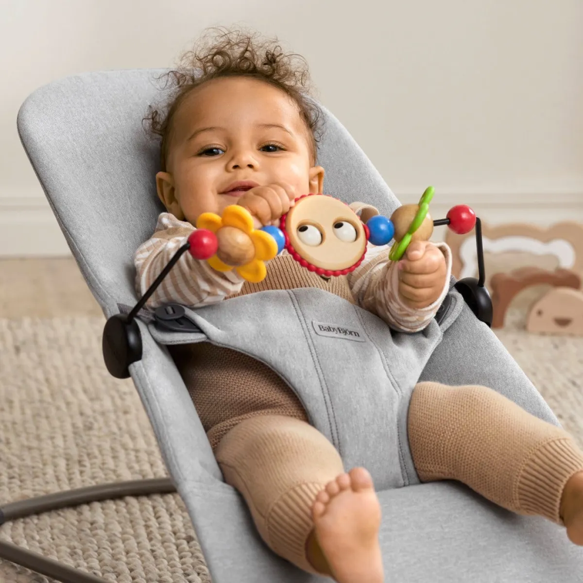 BABYBJORN BabyBjörn Busy Eyes Legetøj til Skråstol