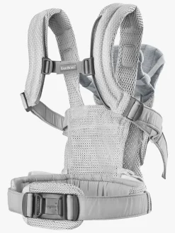 BABYBJORN Bæreseler, Strækvikler & Bærestole-BabyBjörn Harmony Bæresele 3D Mesh, Silver