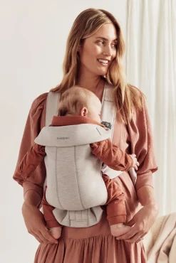 BABYBJORN BabyBjörn Mini Bæresele 3D Jersey, Lys