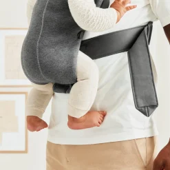 BABYBJORN BabyBjörn Mini Bæresele 3D Jersey, Dark grey
