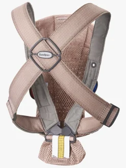 BABYBJORN BabyBjörn Mini Bæresele 3D Mesh, Dusty Pink