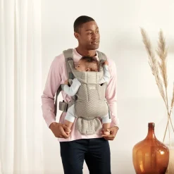 BABYBJORN BabyBjörn Move Bæresele 3D Mesh, Grey Beige
