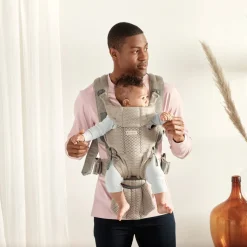 BABYBJORN BabyBjörn Move Bæresele 3D Mesh, Grey Beige