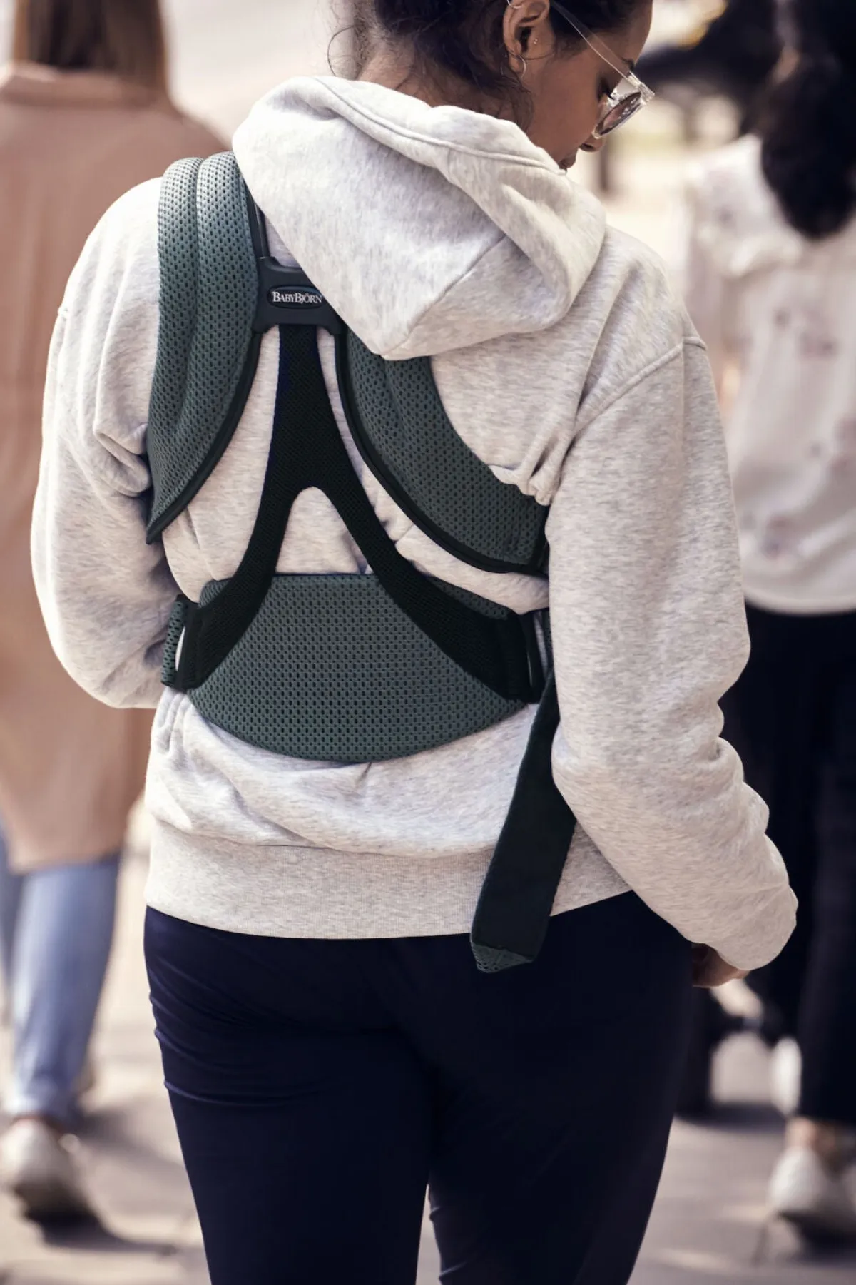 BABYBJORN BabyBjörn Move Bæresele 3D Mesh, Sage Green