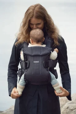 BABYBJORN BabyBjörn One Air Bæresele Mesh, Antracitgrå