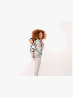 BABYBJORN Bæreseler, Strækvikler & Bærestole-BabyBjörn One Air Bæresele Mesh, Sølv