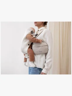 BABYBJORN Bæreseler, Strækvikler & Bærestole-BabyBjörn Opbevaringslomme Bæresele Woven, Light Beige Melange