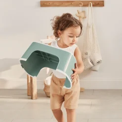 BABYBJORN BabyBjörn Skammel, Deep Green/White