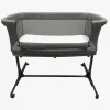 Børn BabyDan Børnesenge & Tilbehør-Bedside Multi Crib, Grå Mesh