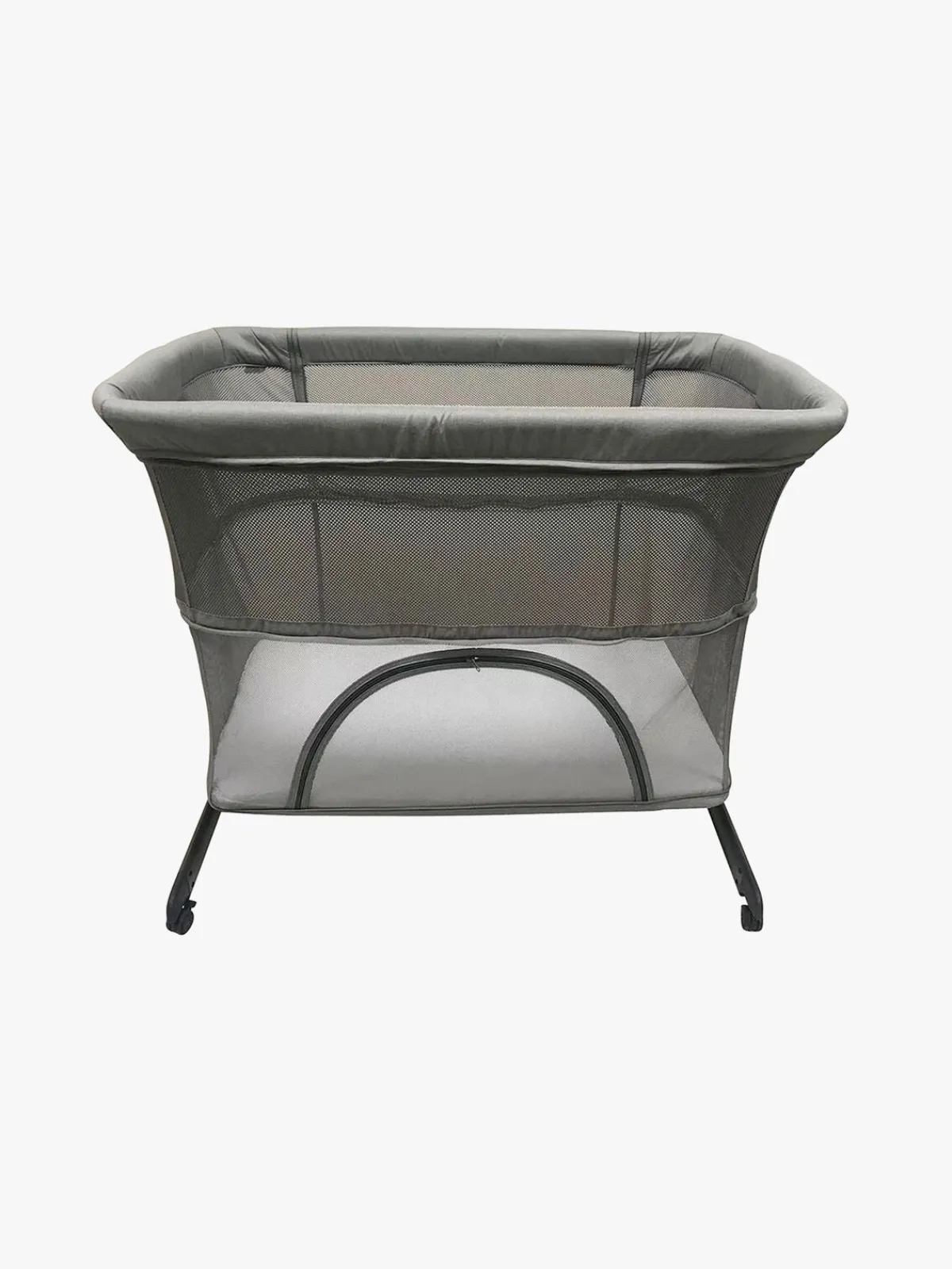 Børn BabyDan Børnesenge & Tilbehør-Bedside Multi Crib, Grå Mesh