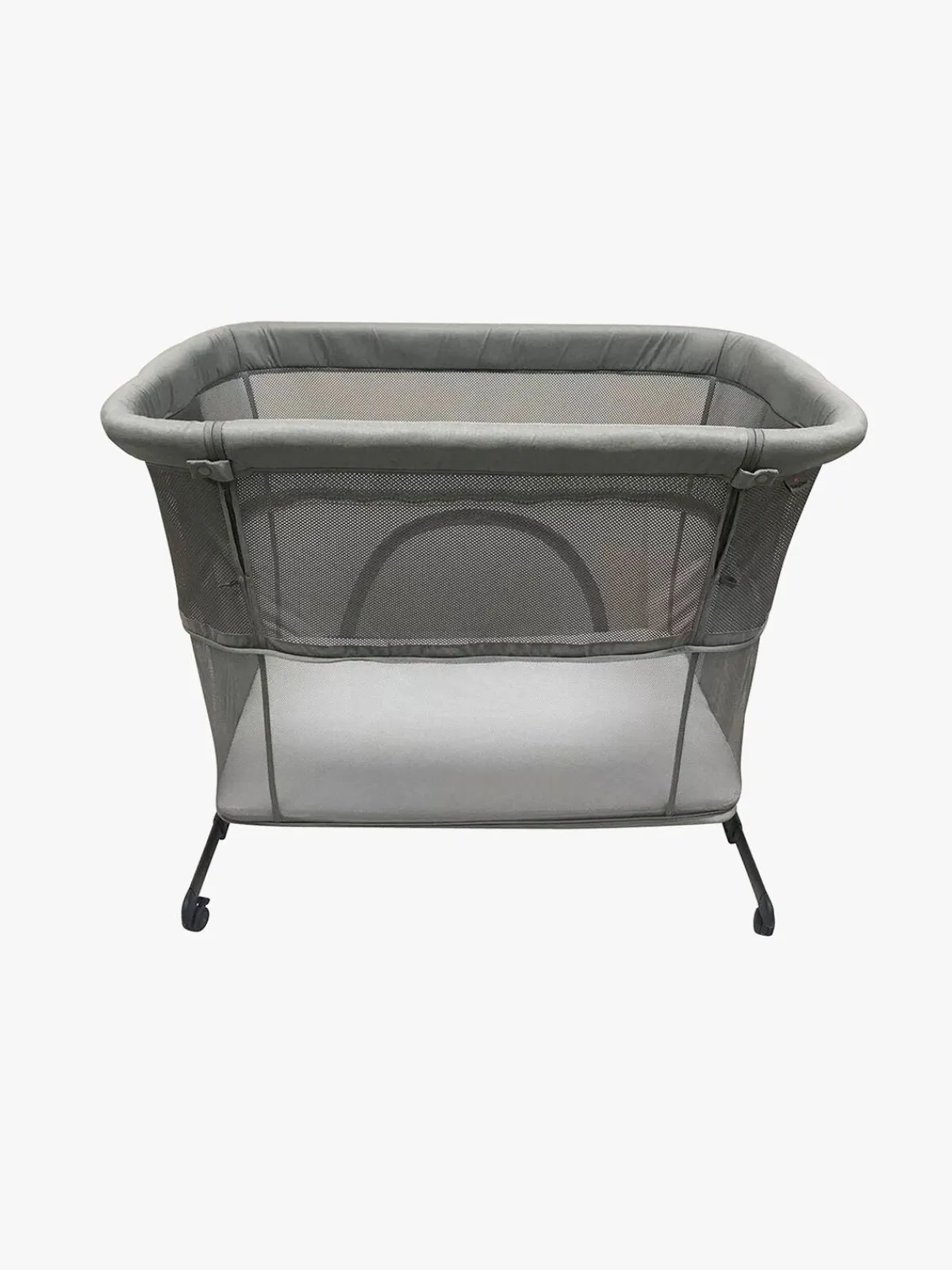 Børn BabyDan Børnesenge & Tilbehør-Bedside Multi Crib, Grå Mesh