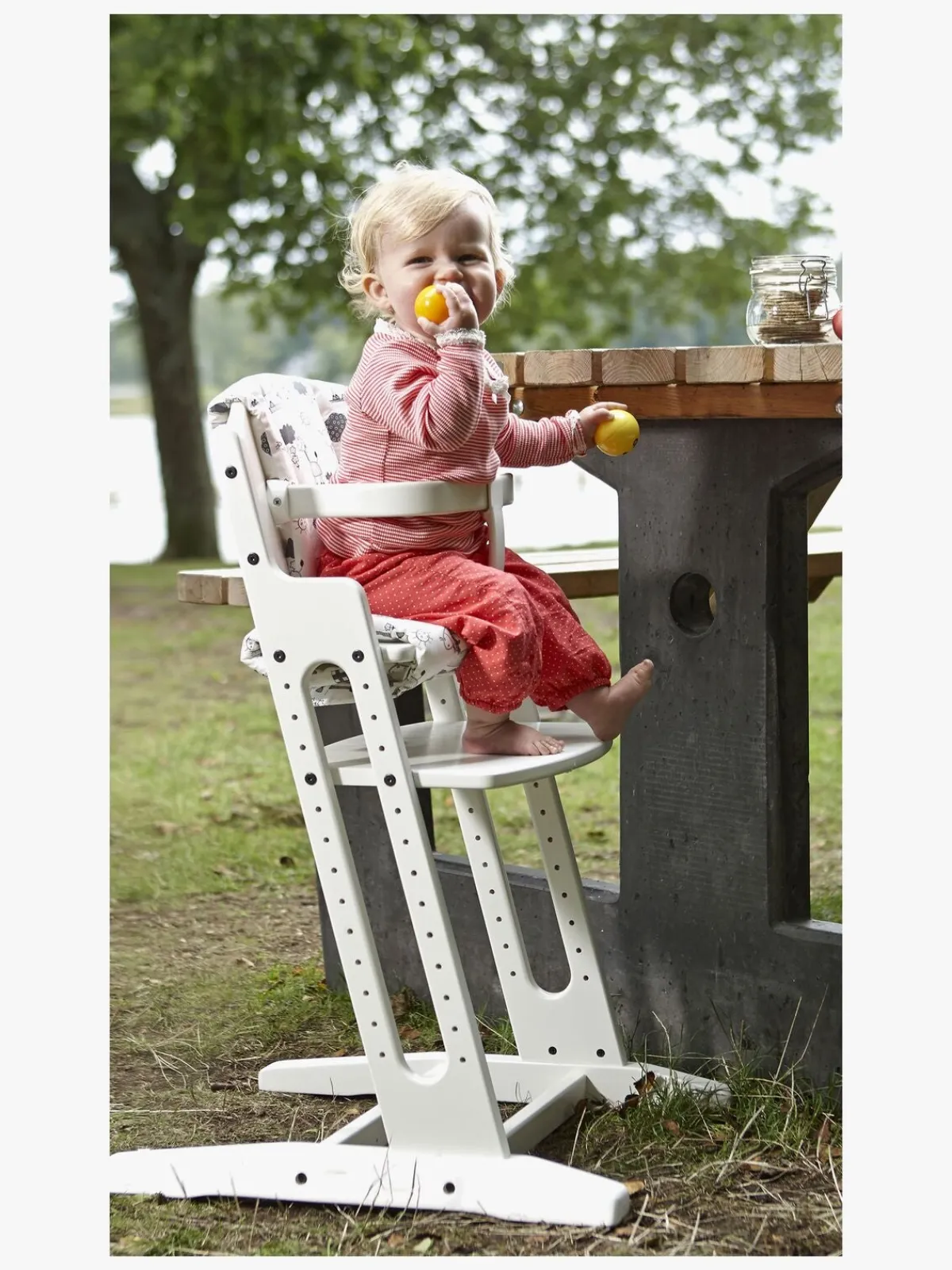 BabyDan Danstolen Højstol inkl Bøjle & Rem