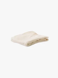 Børn BabyDan Sengetøj-Lagen Ribstrik, 60x120, White