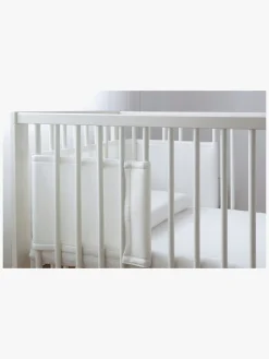 Børn BabyMatex Sengetøj-Bump Air Sengerand 30 x 360 cm Åndbart, Hvid