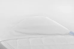 Børn BabyMatex Hygienic Jersey Rullemadras til Juniorseng 80x160 cm Åndbar og Vandtæt, Hvid