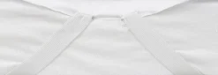Børn BabyMatex Hygienic Jersey Rullemadras til Juniorseng 80x160 cm Åndbar og Vandtæt, Hvid