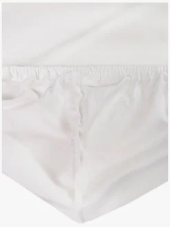 Børn BabyMatex Hygienic Jersey Vandtæt Stræklagen til Juniorseng 80 x 160 cm, Hvid
