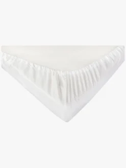 Børn BabyMatex Hygienic Jersey Vandtæt Stræklagen til Juniorseng 80 x 160 cm, Hvid