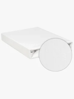 Børn BabyMatex Hygienic Jersey Vandtæt Stræklagen til Tremmeseng 40 x 90 cm, Lysegrå