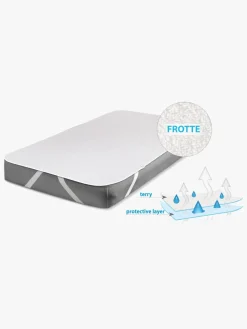 Børn BabyMatex Hygienic Rullemadras til Juniorseng 80x160 cm Vandtæt, Hvid