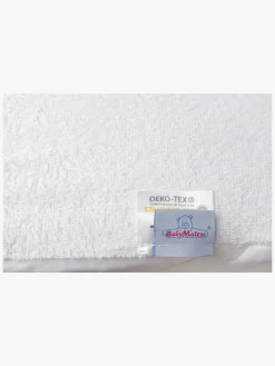 Børn BabyMatex Hygienic Rullemadras til Juniorseng 80x160 cm Vandtæt, Hvid