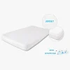 Børn BabyMatex Sengetøj-Jersey Waterproof Stræklagen 60x120, Light Grey