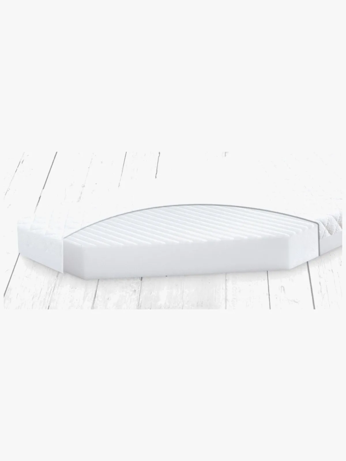 Børnesenge & Tilbehør|BabyMatex Softi Plus Ortopædisk Børnemadras 70 x 140 cm