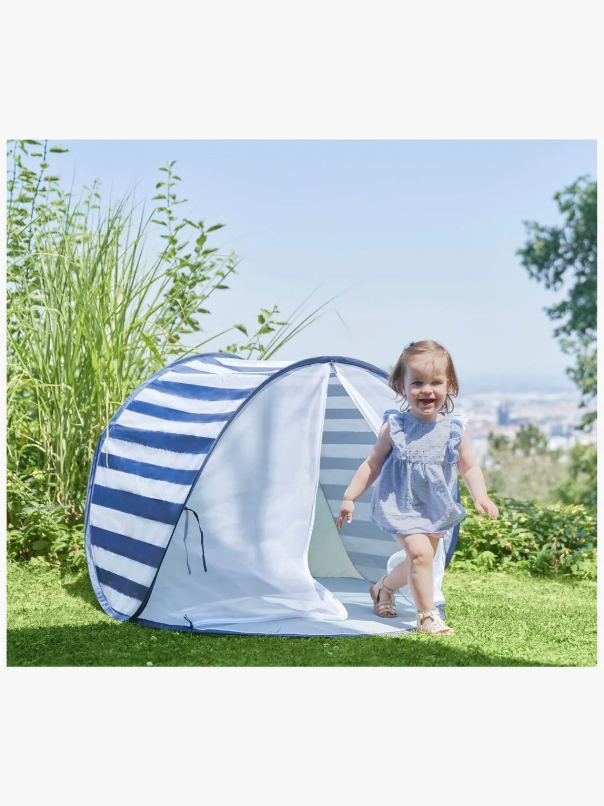 Uv & Strand|BabyMoov Mariniere Anti UV-Telt, Blue