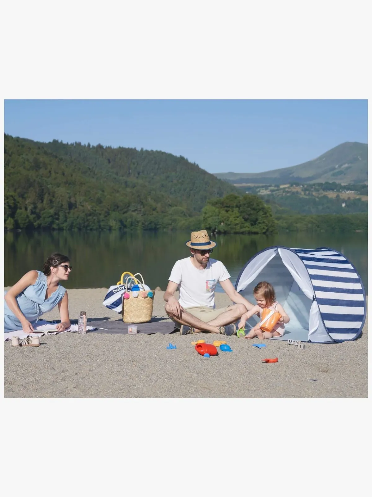 Uv & Strand|BabyMoov Mariniere Anti UV-Telt, Blue