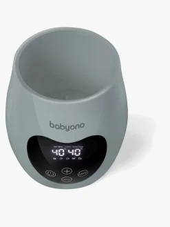 Babyono Spisetid-Honey Elektrisk Flaskevarmer og Sterilisator, Grå