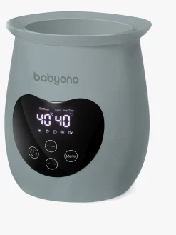 Babyono Spisetid-Honey Elektrisk Flaskevarmer og Sterilisator, Grå