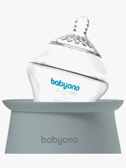 Babyono Spisetid-Honey Elektrisk Flaskevarmer og Sterilisator, Grå