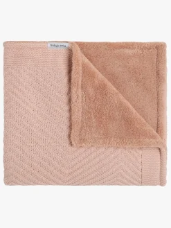 Børn BabysOnly Interiør-Baby's Only Baby Crib Tæppe Teddy Grace, Blush