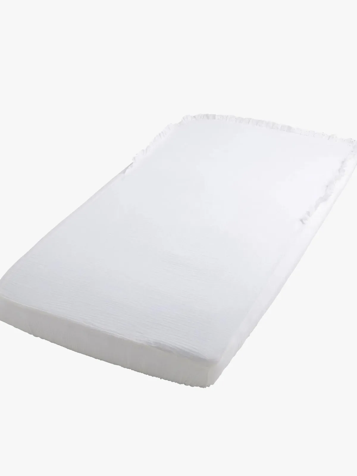Børn BabysOnly Sengetøj-Baby's Only CALM Stræklagen 60x120, White