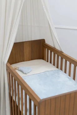 Børn BabysOnly Baby's Only Cot Tæppe Cozy, Misty Blue