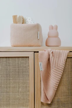 Børn BabysOnly Baby's Only Cot Tæppe Grace, Blush