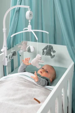 Børn BabysOnly Baby's Only Cot Tæppe Sense, Pebble Grey