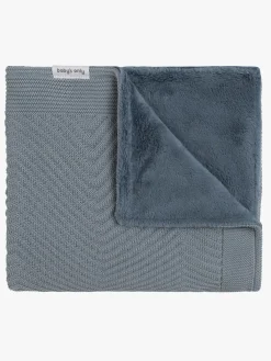 Børn BabysOnly Interiør-Baby's Only Cot Tæppe Teddy Grace, Nordic Blue